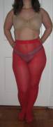Milf In Red Tights