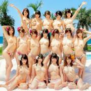 A Bunch Of Nude Chicks.