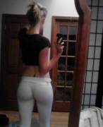 A Thong Barely To Be Seen