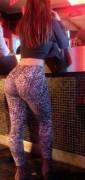 Big Ass In Yoga Pants At My Bar