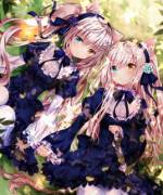 Shironeko Twins At Rest [Original]