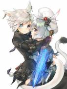 Miqo'te Ninja And Summoner [Ffxiv]