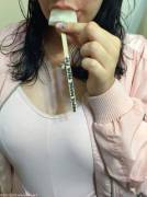 Cum Popsicle [X-Post /R/Gracelesssubmission]