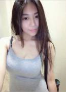 Naughty Asian Girlfriend Selfie