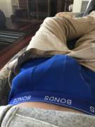 Cold Australian Morning Bulge! (And Uncovered Inside)