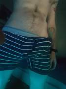 Just Begging To Bust Out Of My Boxers :] Pms Welcome+