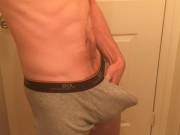 Wrapping My Package In Some Loose Boxers ;)