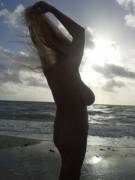 Naked On The Beach....