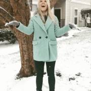 Snow Always Makes Me Feel Little! ❄️ (Too Bad I Can Only Stay Outside For A Minute ...