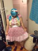 Daddy Spoils Me! New Dress And Wig! I Feel So Cute!