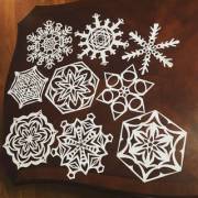 Making Snowflakes Makes Me Feel Little