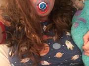 I Found A Paci That Matches My Onesie So Perfectly And I Am In Love! 