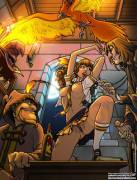 Akabur Is One Of My Game-Making Inspirations. So Here's Some Witch Trainer Fan Art!