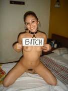 With One Word She Knows Both Her Name And Place (X-Post /R/Eyecontact)