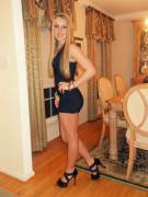 Little Black Dress And High Heels