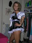 Just Got The Job And So Proud Of Her First Uniform