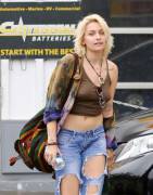 Paris Jackson Showing Off Her Piercings.