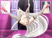 [Kaguya] At The Strip Club Doing Her Thing.