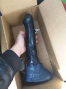 Xl Tyson Came Today! Med/Firm Split With Cup And Tube, In A Beautiful Dark Blue Surprise ...