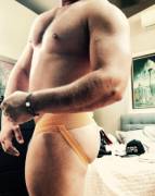 Yellow Barcode Jock Bubba Got Me. Love It