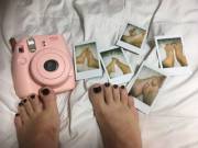 Instax Mini Foot Pics I Have Laying Around ✨