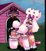 Turned Into A Bimbo Dog.