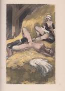 A Roll In The Hay Illustrated By Maurice Duflou (C. 1923)