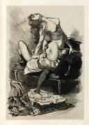 The Kiss Illustrated By Martin Van Maele (C. 1905)