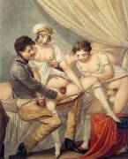 &Amp;Quot;Vive La Différence&Amp;Quot; Illustrated By Georg Emanuel Opitz (C. 1805)