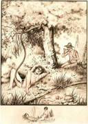 Erotic Musings By Eugène Devéria (C. 1925)