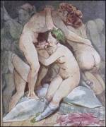 Bonny Lasses In Bonnets Illustrated By Henry Monnier (C. 1850)