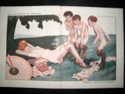 &Amp;Quot;30 Degrees In The Shade&Amp;Quot; Illustration From La Vie Parisienne By ...