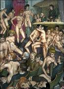 Orgy At The Opera Illustration By Erich Von Götha De La Rosière Aka Robin Ray (C. ...