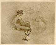 &Amp;Quot;The Beautiful Peacock&Amp;Quot; Illustration By Félicien Rops (C. 1878)