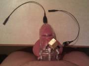 Here Are Some Photos From My Estim In Chastity Session