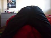 Pants On, Pants Pulled Down A Bit, And Pants Pulled Down All The Way.