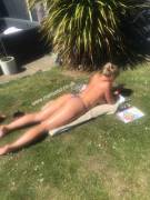 Selfies - Garden Sunbathing Today: 14 Jun 2017