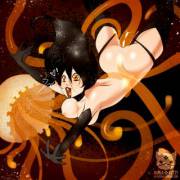 Having Fun In Zero Gravity By Ninjakitty (Female)