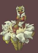 Playing Around With A Saguaro Cactus Alraune Girl By Abysmal0 (Female/Female)