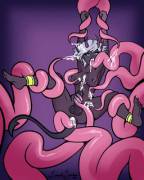 Tentacles Fun By Innocentsuccubus (Futa)