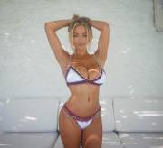 Holding Her Hair Back