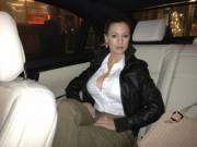 Backseat Candid (Xpost From R/Womenwearingshirts)