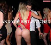 He Showed The Whole Club