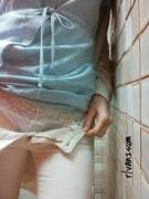 I Usually Wear Black, But [F]Or Today, I'm In Little White Panties.