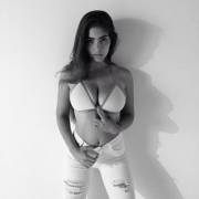 White Top, White Jeans