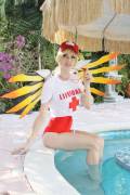 Megan Coffey As Lifeguard Mercy