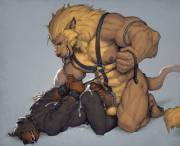 Lion &Amp;Amp;Amp; Rottie [Forge]