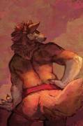 Werewoof Bum And Jockstrap [Eyrich]