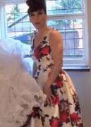 Mistress Pulls Up Her Flower Dress To Fuck Her Sissy