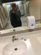 Ebony Goes To The Theater With A Bulge In Her Sweatpants